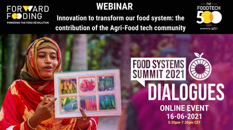 Innovation to transform our food system: the contribution of the Agri ...