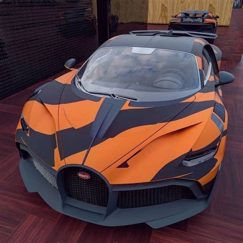 Bugatti Blue And Orange - Bugatti Mania