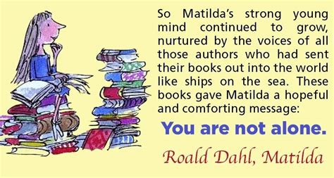 Roald Dahl Matilda Quotes