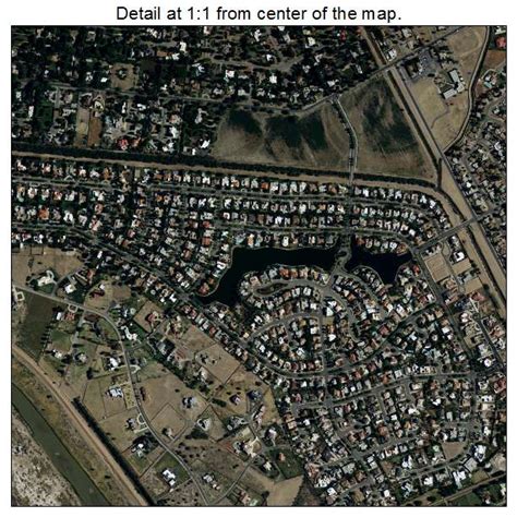 Aerial Photography Map of Sunland Park, NM New Mexico