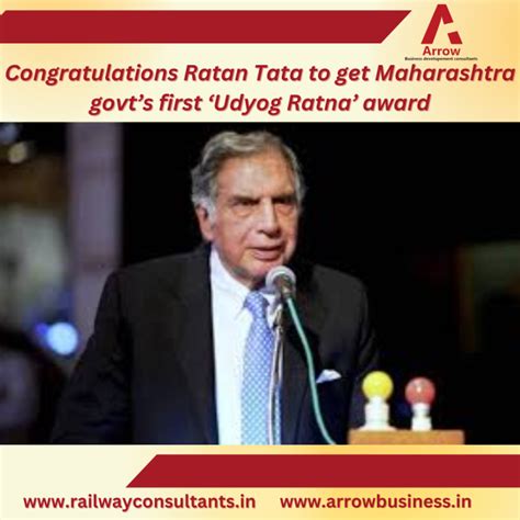 Congratulations Ratan Tata to get Maharashtra govt’s first ‘Udyog Ratna ...