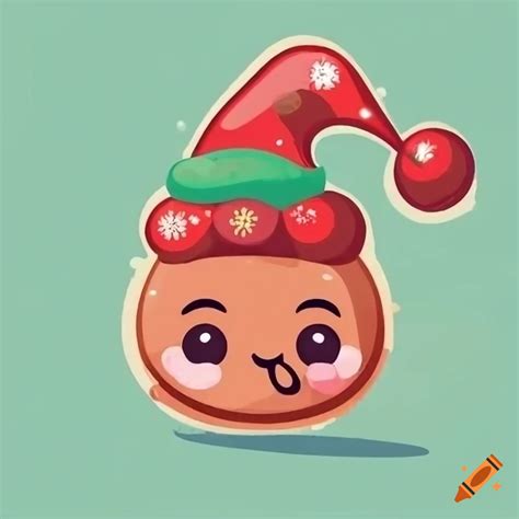 Cute christmas icon