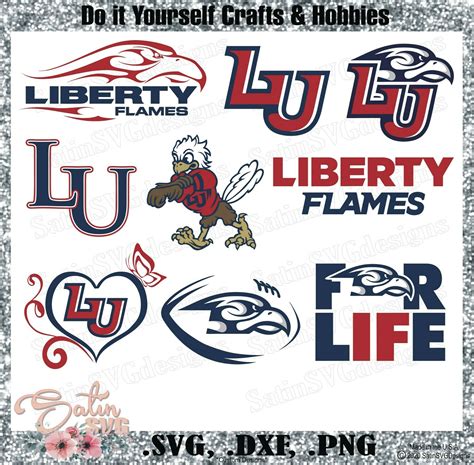 Liberty Flames, Liberty University NEW Custom Designs. SVG Files ...