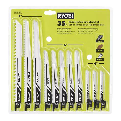 RYOBI Reciprocating Saw Blade Set (35-Piece) | The Home Depot Canada