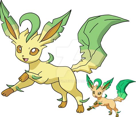 470 - Leafeon - Art v.3 by Tails19950 on DeviantArt