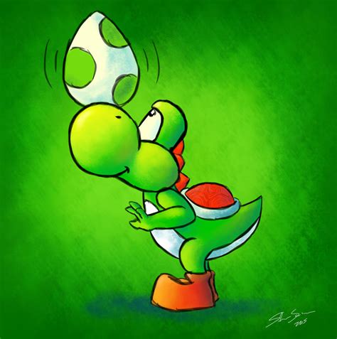 Yoshi - Fan Art Friday by SilverScheemer on DeviantArt