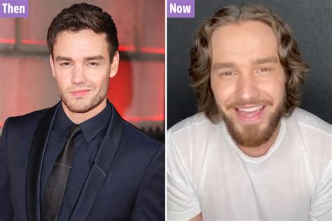 Liam Payne looks totally different with long hair and a beard after ...