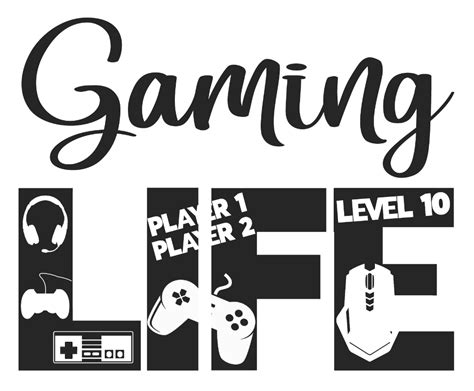 Gaming-Life uploaded Free Gaming Life SVG File