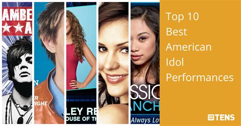 Top Ten Best American Idol Performances - TheTopTens