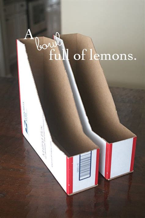 A bowl full of lemons.: How to make Magazine storage boxes... YOURSELF! :) | Diy storage boxes ...