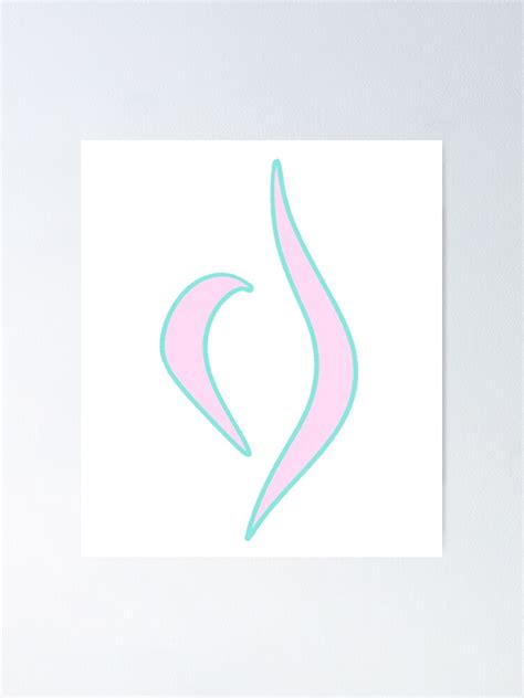 "National Eating Disorder Awareness Symbol" Poster for Sale by chloediscipio | Redbubble