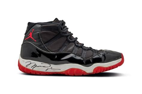 Michael Jordan 1996 NBA Finals Game Worn and Signed Air Jordan 11s ...