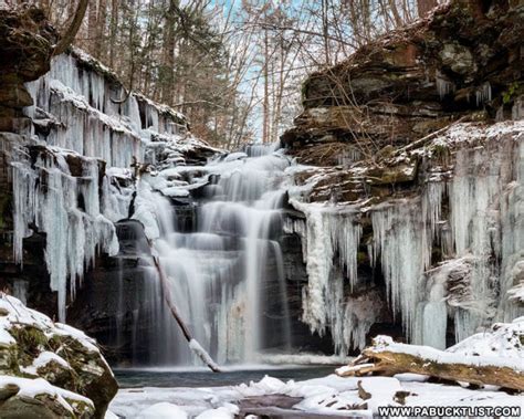 The 50 Best Winter Waterfalls in Pennsylvania