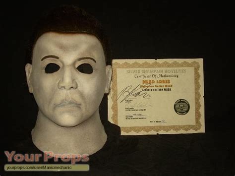 Halloween: Resurrection Brad Loree SSN H8 Mask replica movie prop