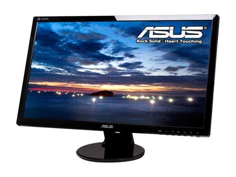 ASUS VE Series VE278Q-B Black 27" 2ms (GTG) HDMI Widescreen LCD Monitor 300 cd/m2 ASCR ...