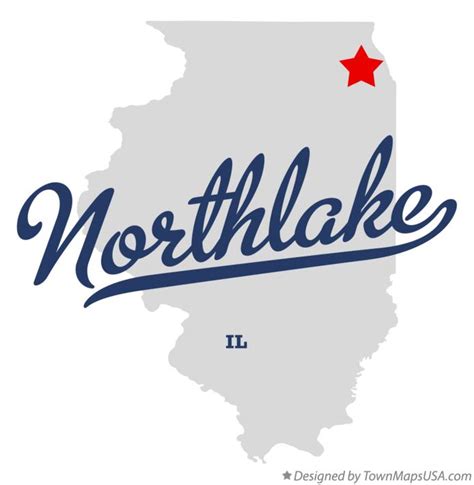 Map of Northlake, IL, Illinois