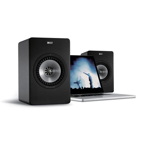 KEF // X300AW Ultimate Digital Hifi Wireless Speakers // Set of 2 (Gun Metal Grey) - KEF America ...