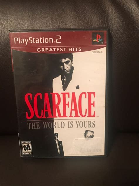 scarface The World Is Yours For PS2 on Mercari | Scarface, Book cover ...