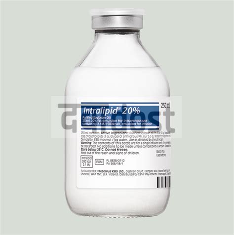 Buy Intralipid 20% Infusion 250ml at 15% savings