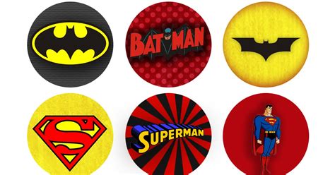 Superheroes Free Printable Toppers, Labels or Stickers. - Oh My Fiesta ...