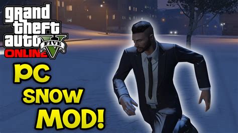 GTA 5 PC Mods - Snow Mod! GTA 5 PC Snowing Mod Gameplay (GTA 5 Mod Download) - YouTube