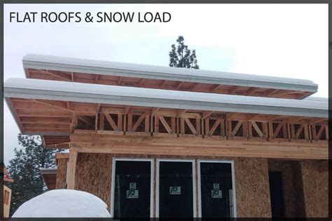 Flat Roofs and Snow Loads | Arbor Builders