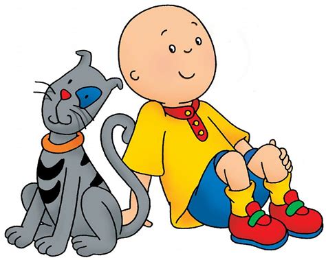 Caillou and Popular overseas Gilbert Iron On Transfer Co Dark + - Light ...