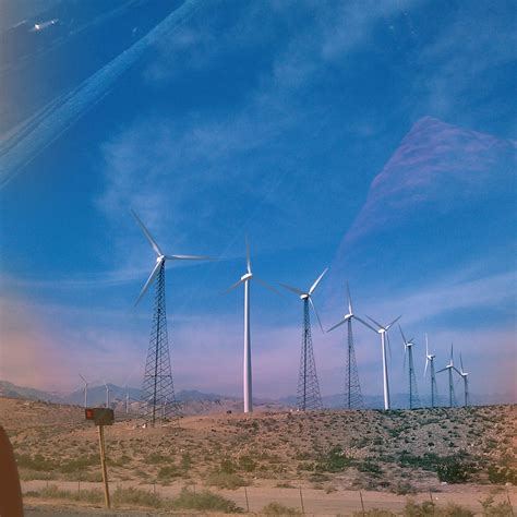 A row of windmills in Palm Springs, CA | Palm springs, Windmill, Places ...