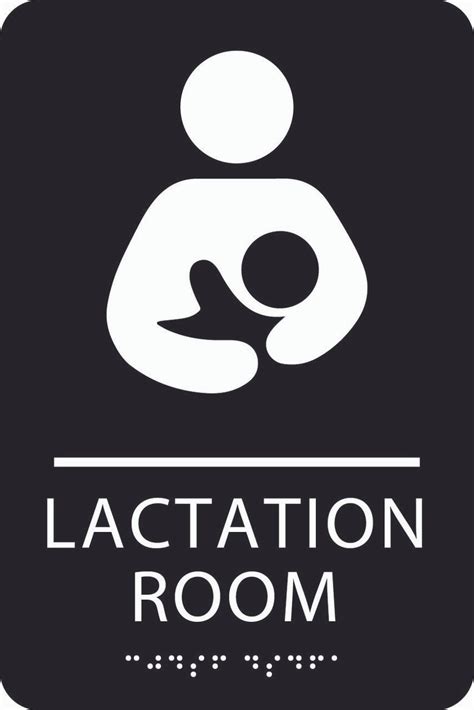 ADA Lactation Room Sign - 6" x 9" - ADA Central Signs