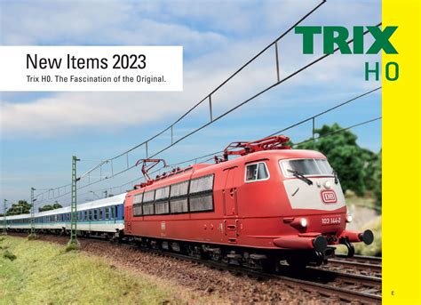 Trix - Novelties 2023 catalog | TrainsDepot.org