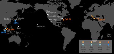 U.S. Naval Update Map: Feb. 16, 2023