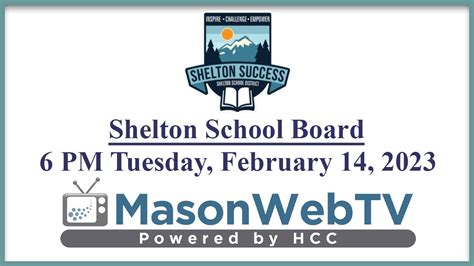 Shelton School Board Feb. 14, 2023 - YouTube