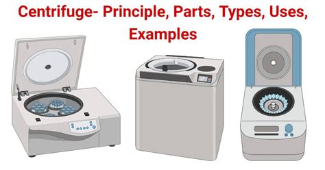 Centrifuge- Principle, Parts, Types, Uses, Examples | Centrifuge ...