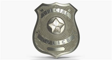 Police Badges Collection 3D Model $34 - .3ds .obj .max .c4d .ma - Free3D