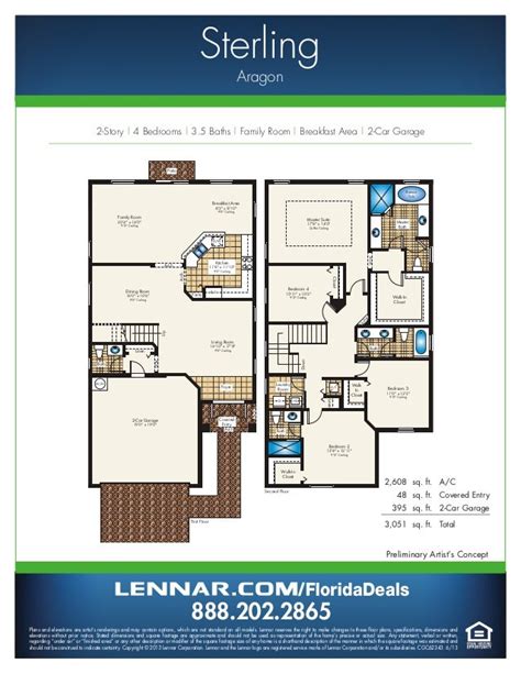 Lennar Gran Paradiso Floor Plans - floorplans.click