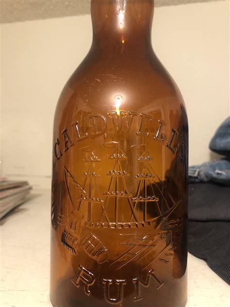 Caldwell’s Rum Bottle—any info? : r/AntiqueBottles