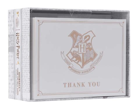 Harry Potter: Hogwarts Thank You Boxed Cards (Set of 30) - Book Summary ...