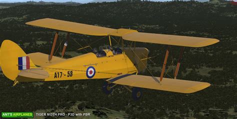 Just Flight - Ant's Airplanes Tiger Moth Pro (P3D & FSX)