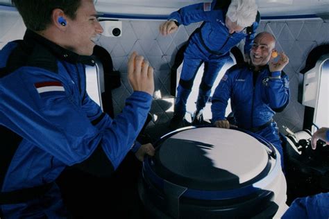 Jeff Bezos Completes Space Flight, Does Back Flips in Zero Gravity ...