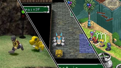 Digimon World Game Map