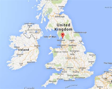 Where is Lancaster on map of England