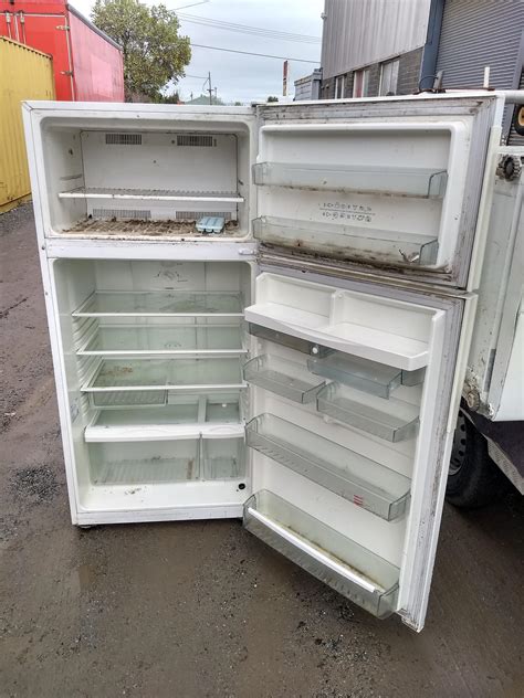 Storing a fridge? leave the doors open to prevent it from going mouldy ...