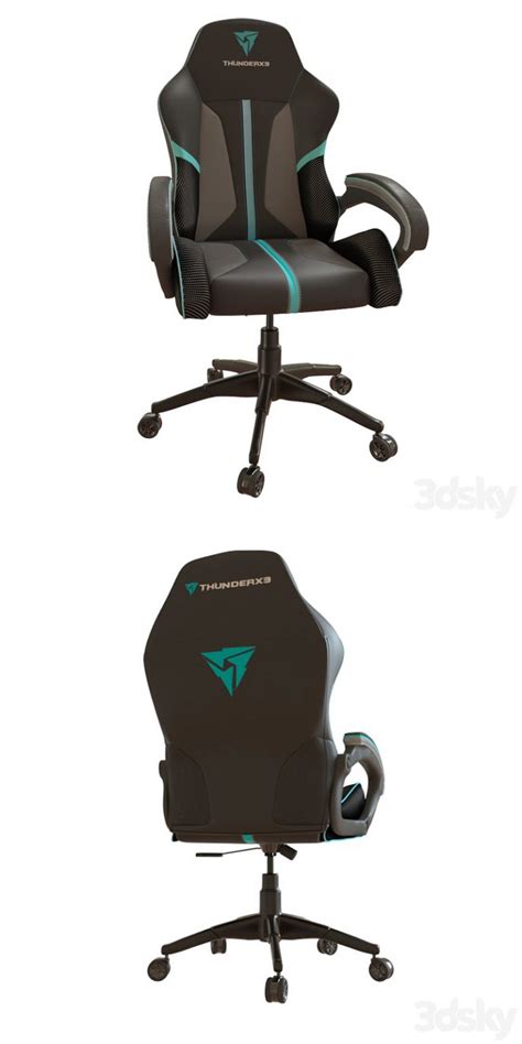 Desire FX 3d models | Thunder X3 Gaming Chair – 3D Model