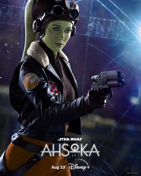 Mary Elizabeth Winstead as Hera Syndulla | Star Wars: Ahsoka | Character poster - Ahsoka ...