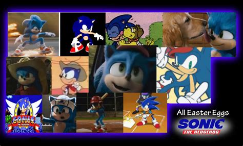 All sonic movie Easter eggs | Sonic the Hedgehog! Amino