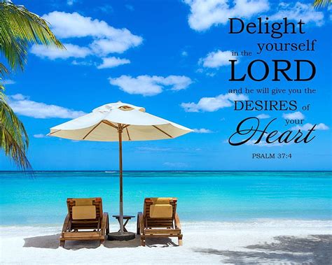 Psalm 37:4 Delight Yourself in the Lord, bible verse summer HD wallpaper | Pxfuel