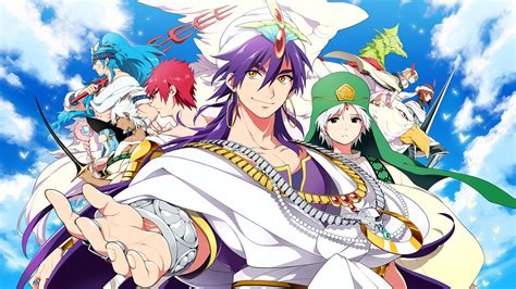 Download Anime Magi: The Labyrinth Of Magic HD Wallpaper