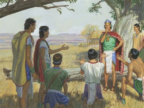 [Nephites Repent and Ask Nephi to End the Famine] - Book of Mormon Art ...