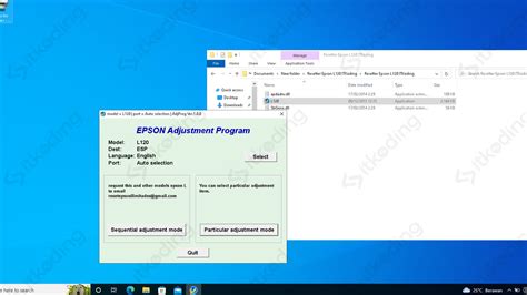Panduan Reset Epson L121 & Download Resetter