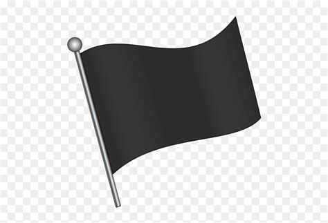 Emoji The Official Brand Black Flag U 1f3f4 - Black Flag Emoji, HD Png Download - vhv